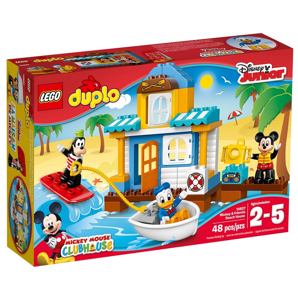 10827 MICKEY MOUSE & FRIENDS BEACH HOUSE LEGO duplo NEW set legos DUPLOS goofy
